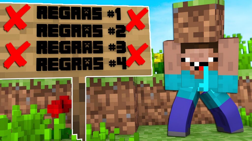 regras para jogar no servidor minecraft bcraft